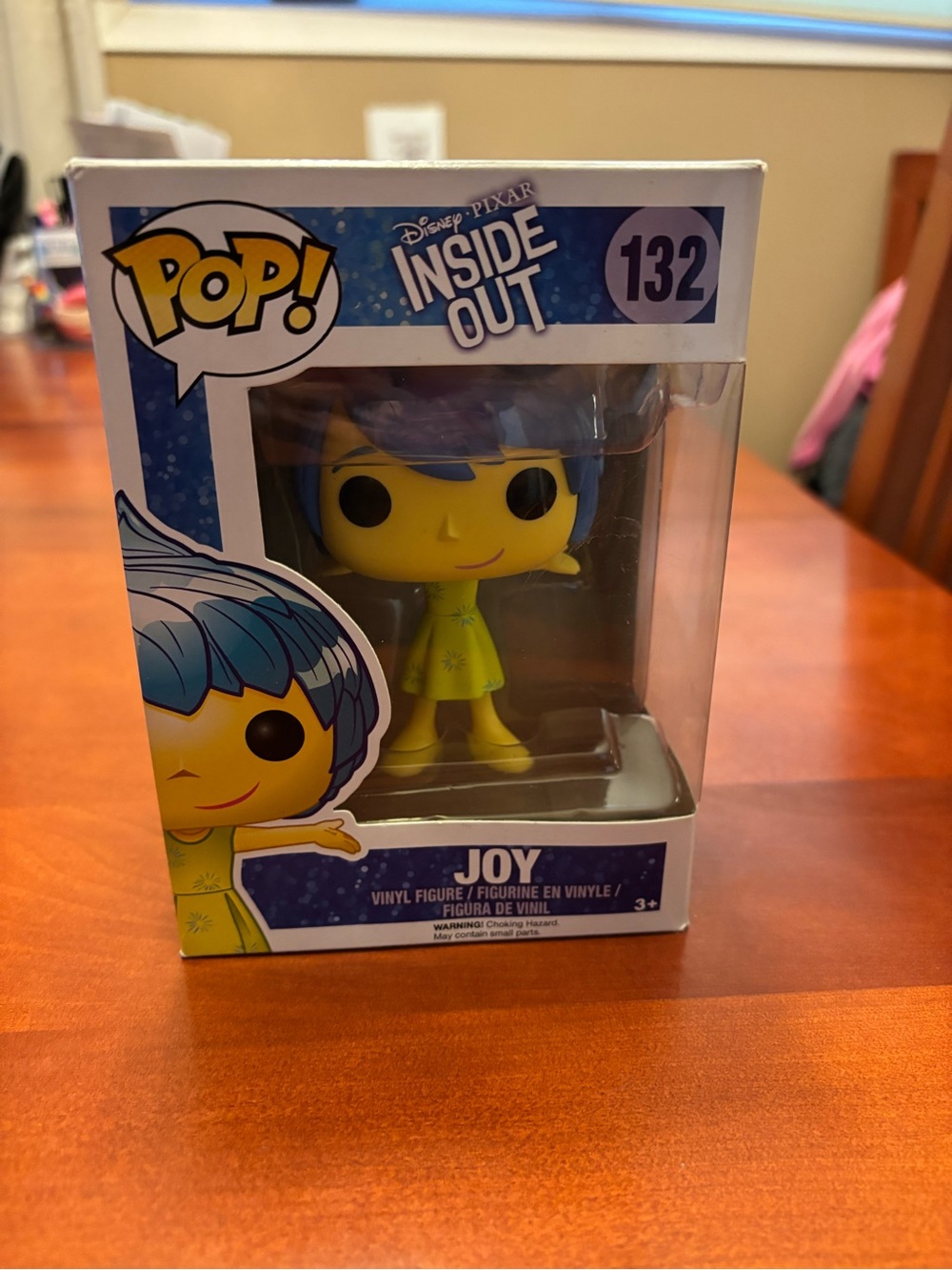 Funko POP Inside Out Joy Vinyl Figure BNIB